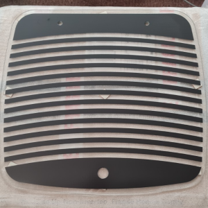 Smev or Dometic 7103, 7123, Campervan Hob Replacement Striped Glass lid only