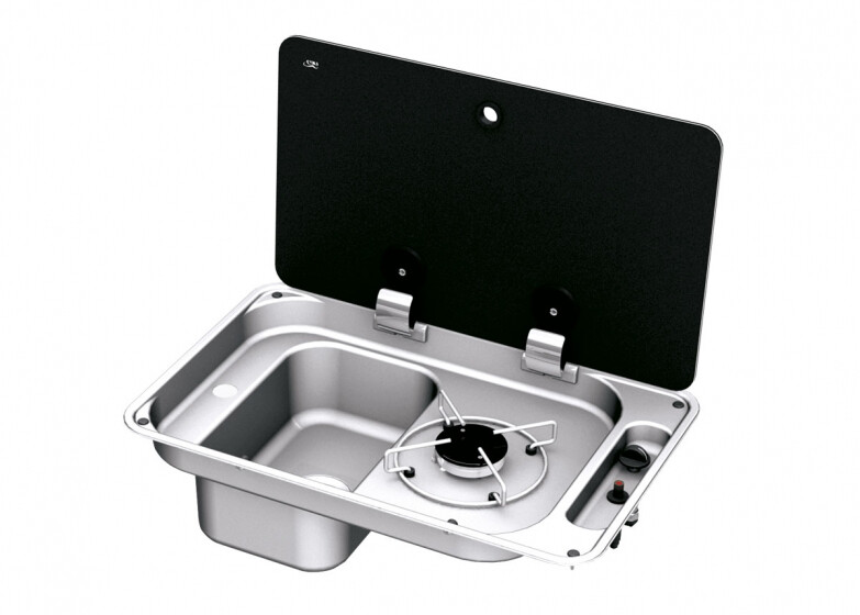 CAN SRL FL1323 Campervan Sink & Cooker / Hob Combi Unit LH / RH - Image 3