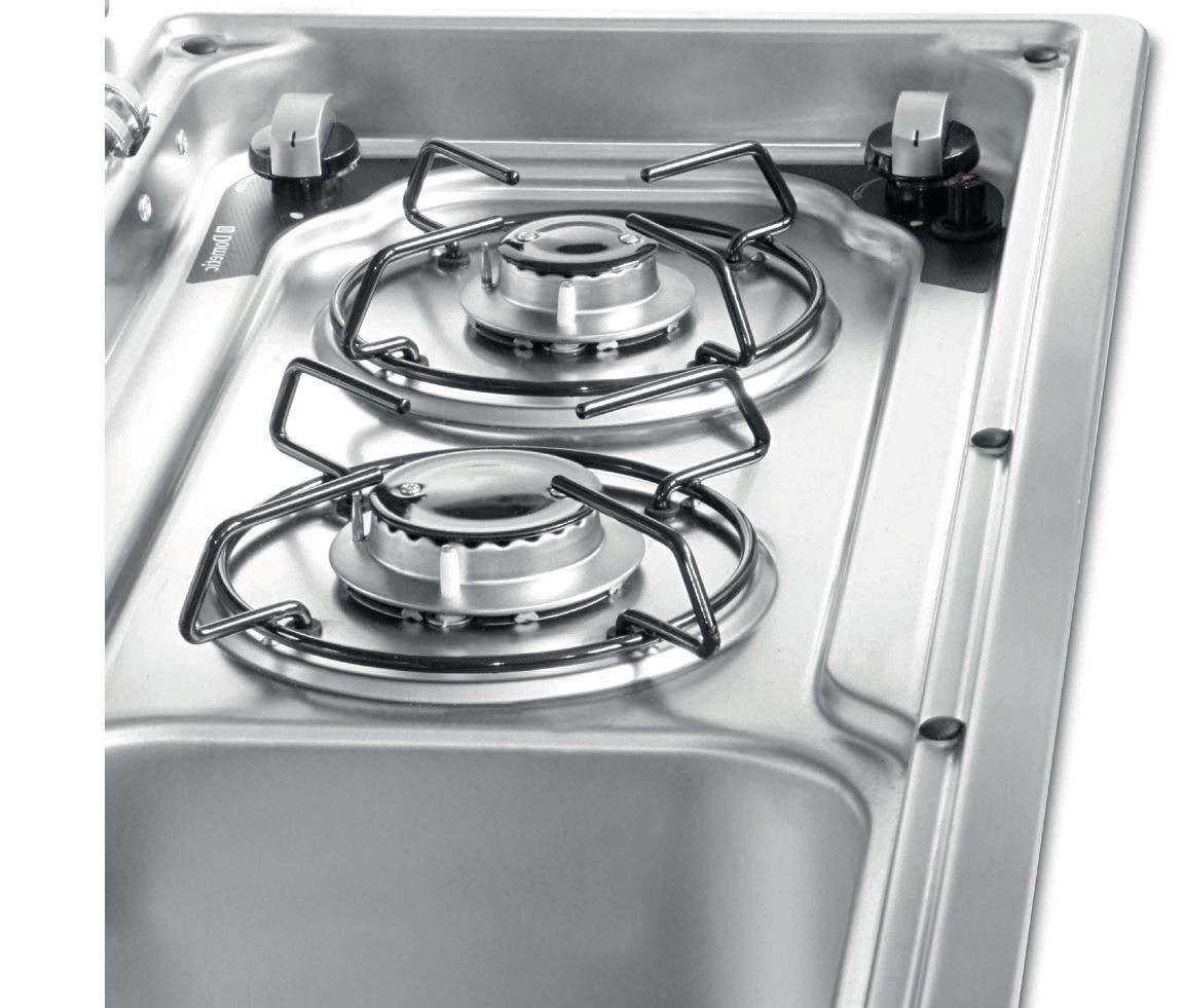 Dometic / Smev 9722 Campervan, Caravan Sink & Cooker/Hob Combi Unit Template LH - Image 5