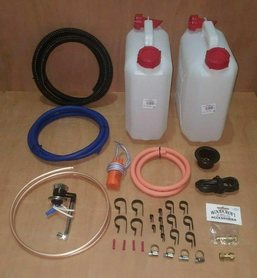 CAN SRL FL1323 Campervan Sink & Cooker / Hob Combi Unit + Mixer Tap / kit RH 10L - Image 4