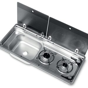 Smev Dometic 9722 Compact Campervan cooker unit inc tap & Template T4 T5 LH