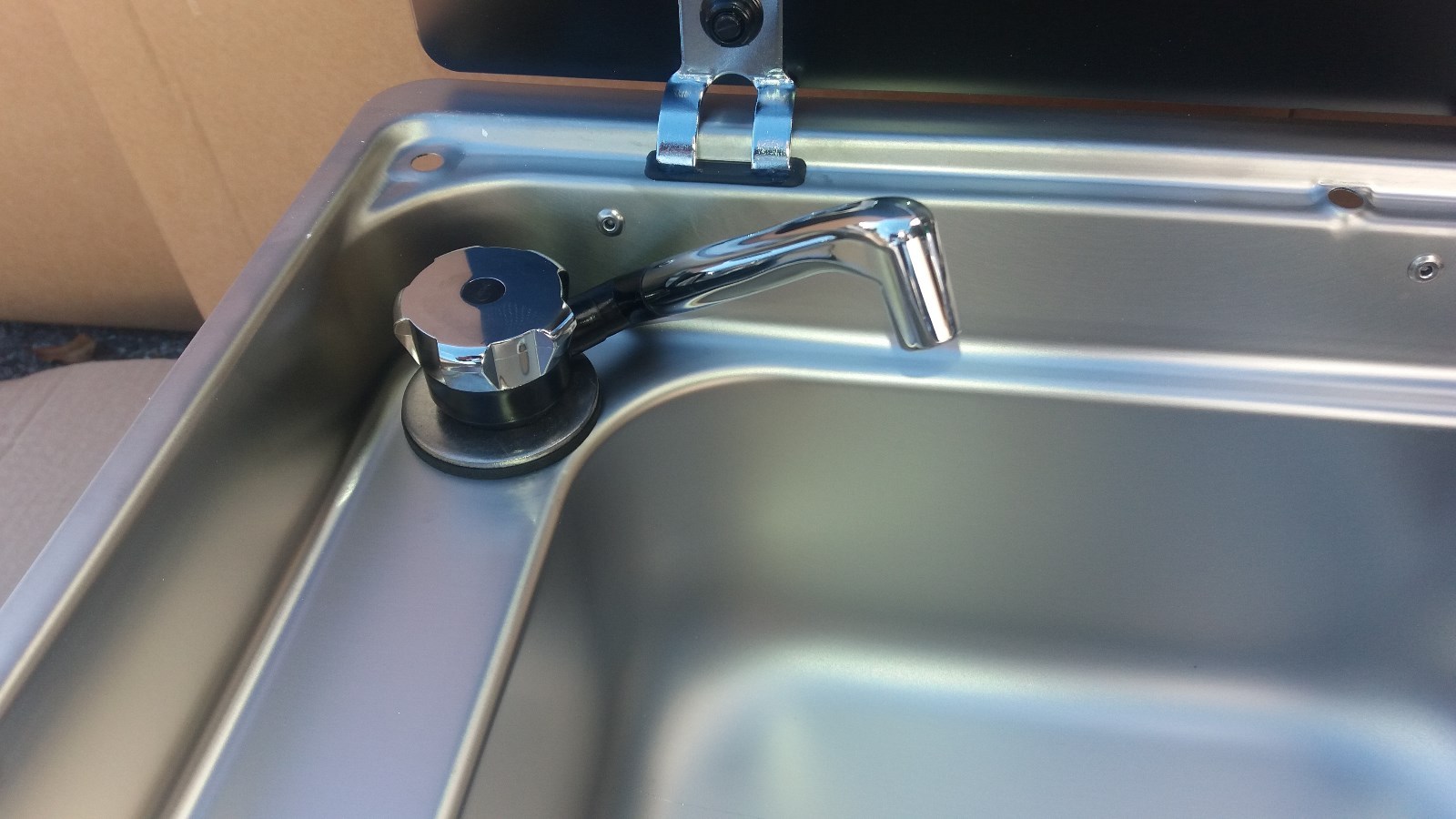 Smev Dometic 9722 Compact Campervan cooker unit inc tap & Template T4 T5 LH - Image 7