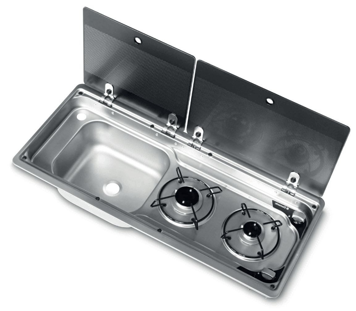 Smev Dometic 9722 Compact Campervan cooker unit inc tap & Template T4 T5 LH
