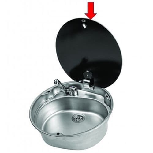 Replacement Glass lid for CAN LR1770 Sink